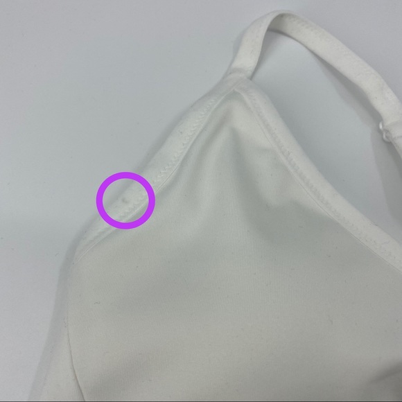 Nike | White Indy Dri-fit Bra NWT | Large - Picture 11 of 14